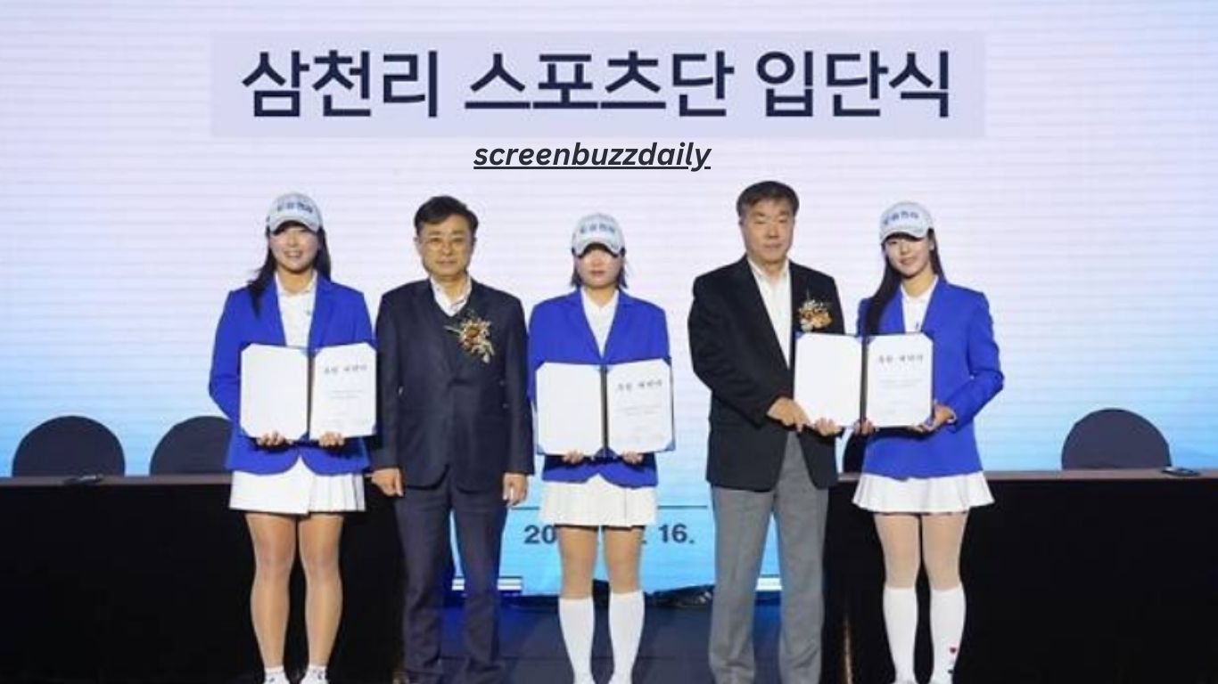 Song Jia Samchully golf team